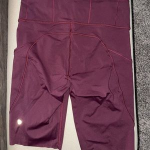 Lululemon Fast and Free 10’ Biker Shorts
